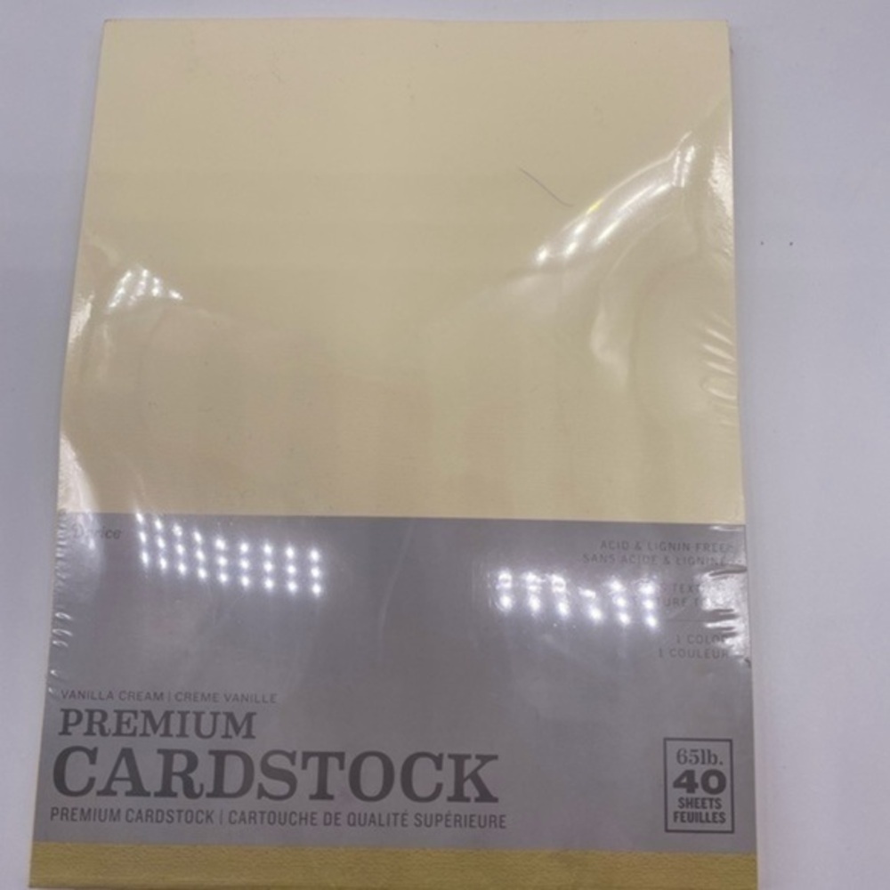 Darice GX220028 Coordination Value Cardstock, 8.5 by 11-Inch, 40-Pack‎